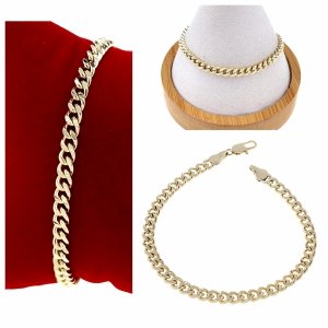 Armband aus 18 Karat vergoldetem Gold