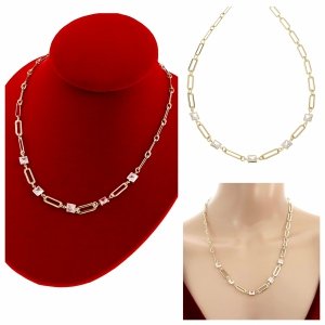 Goldene Kette Celebrity Vergoldete Halskette 14K XUPING