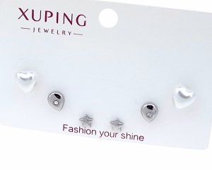 vergoldete Ohrringe mit exklusiven Zirkonia