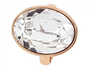 Goldring 17,30 mm. vergoldete Verlobung Xuping