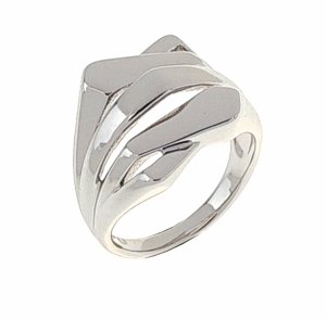 Goldring 18,00 mm. vergoldete Verlobung Xuping