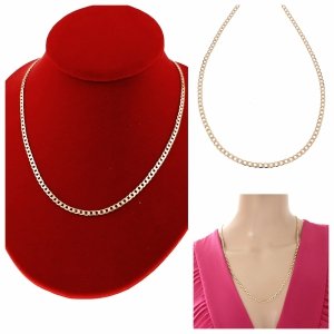 Gold vergoldete Kette 18 Karat Xuping