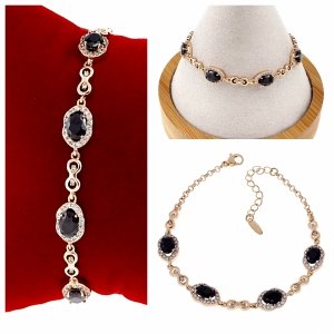 Armband aus 18 Karat vergoldetem Gold