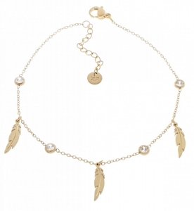 ARMBAND GOLD CELEBRITY EDELSTAHL