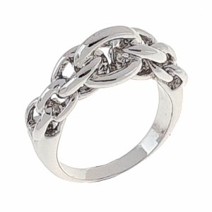 Goldring 18,60 mm. vergoldete Verlobung Xuping