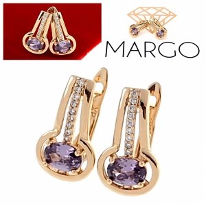 exklusive swarovski vergoldete ohrringe