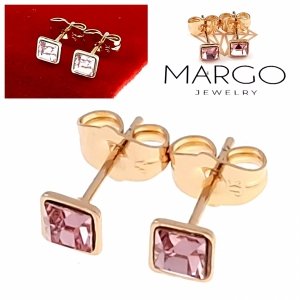 exklusive swarovski vergoldete ohrringe