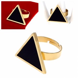 ring 18,30mm gold stainless steel