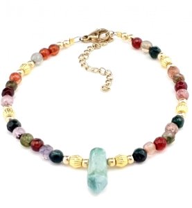 BRACELET GOLD CELEBRITY STAINLESS STEEL