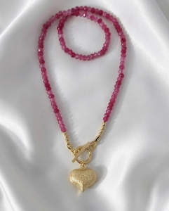 GOLD CHAIN NECKLACE celebrity STAINLESS STEEL