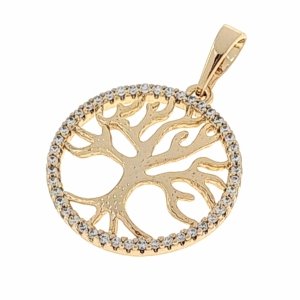 gold pendant 18k shiny xuping