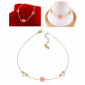 BRACELET GOLD CELEBRITY STAINLESS STEEL