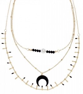 GOLD CHAIN NECKLACE celebrity STAINLESS STEEL