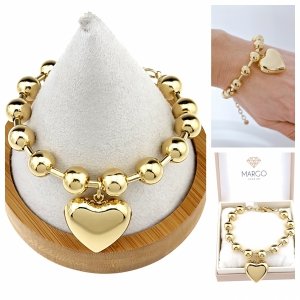 BRACELET GOLD CELEBRITY STAINLESS STEEL