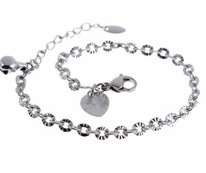 gold bracelet for a gold-plated leg