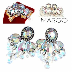 gold plated earrings with exclusive cubic zirconia