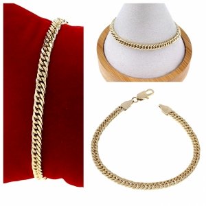 gold-plated 18k gold bracelet 