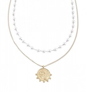GOLD CHAIN NECKLACE celebrity STAINLESS STEEL