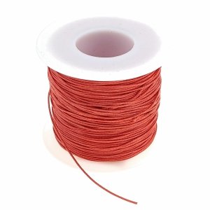 Nylon cord green 0,8mm 2meters