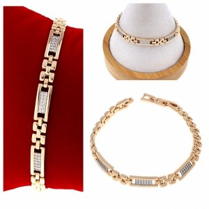 gold-plated 18k gold bracelet
