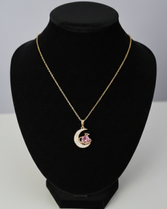 GOLD CHAIN NECKLACE celebrity STAINLESS STEEL