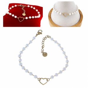 BRACELET GOLD CELEBRITY STAINLESS STEEL 