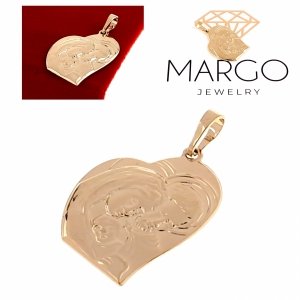 gold pendant 18k shiny xuping