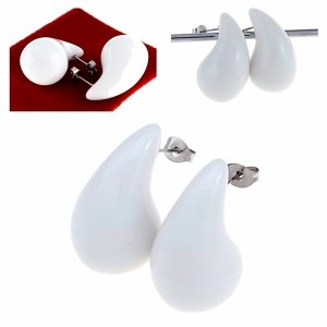 gold earrings made of stainless steel 