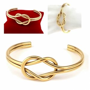 BRACELET GOLD CELEBRITY STAINLESS STEEL