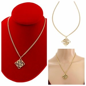GOLD CHAIN NECKLACE celebrity STAINLESS STEEL