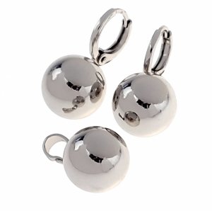 18k gold plated set pendant earrings xuping