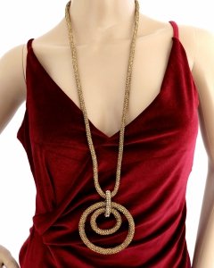 Gold Chain Celebrity Gold Plated Necklace 14K XUPING