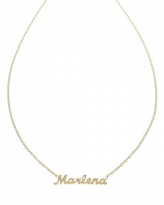 GOLD CHAIN NECKLACE celebrity STAINLESS STEEL