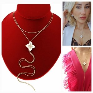 GOLD CHAIN NECKLACE celebrity STAINLESS STEEL
