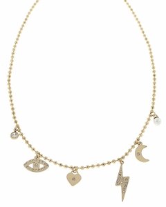 GOLD CHAIN NECKLACE celebrity STAINLESS STEEL