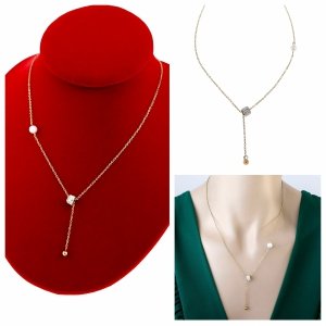 GOLD CHAIN NECKLACE celebrity STAINLESS STEEL