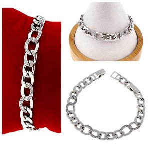 gold bracelet for a gold-plated leg