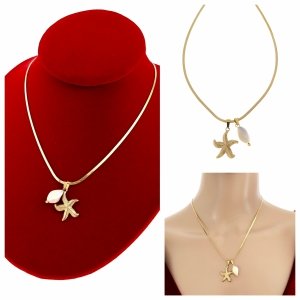 GOLD CHAIN NECKLACE celebrity STAINLESS STEEL 