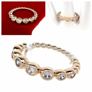 gold ring 18,60mm. gold-plated engagement xuping