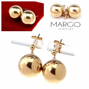 gold plated earrings with exclusive cubic zirconia