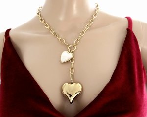 GOLD CHAIN NECKLACE celebrity STAINLESS STEEL