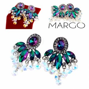 gold plated earrings with exclusive cubic zirconia