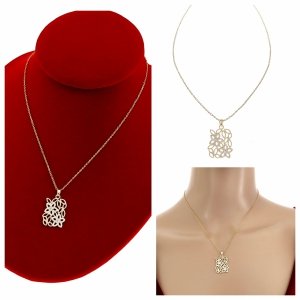 GOLD CHAIN NECKLACE celebrity STAINLESS STEEL 