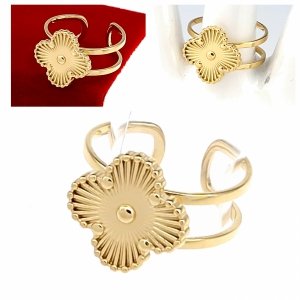 ring 18,30mm gold stainless steel