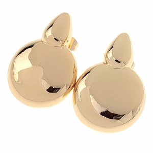 gold plated earrings with exclusive cubic zirconia