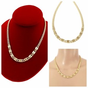 Gold Chain Celebrity Gold Plated Necklace 14K XUPING