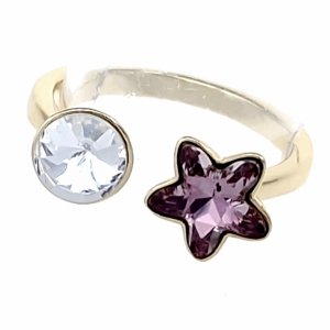 ring 18,30mm gold stainless steel