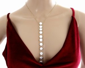 GOLD CHAIN NECKLACE celebrity STAINLESS STEEL