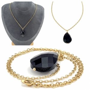 GOLD CHAIN NECKLACE celebrity STAINLESS STEEL
