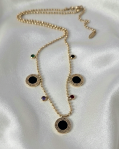 GOLD CHAIN NECKLACE celebrity STAINLESS STEEL